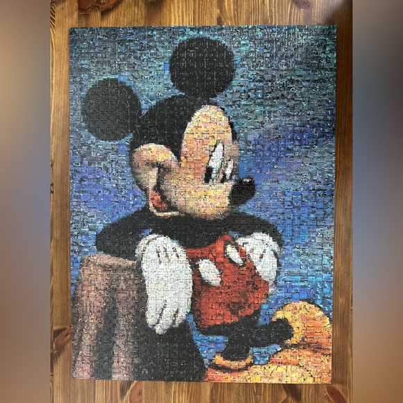 Complete Mickey Mouse Photomosaic Puzzle - Picture 3 of 3
